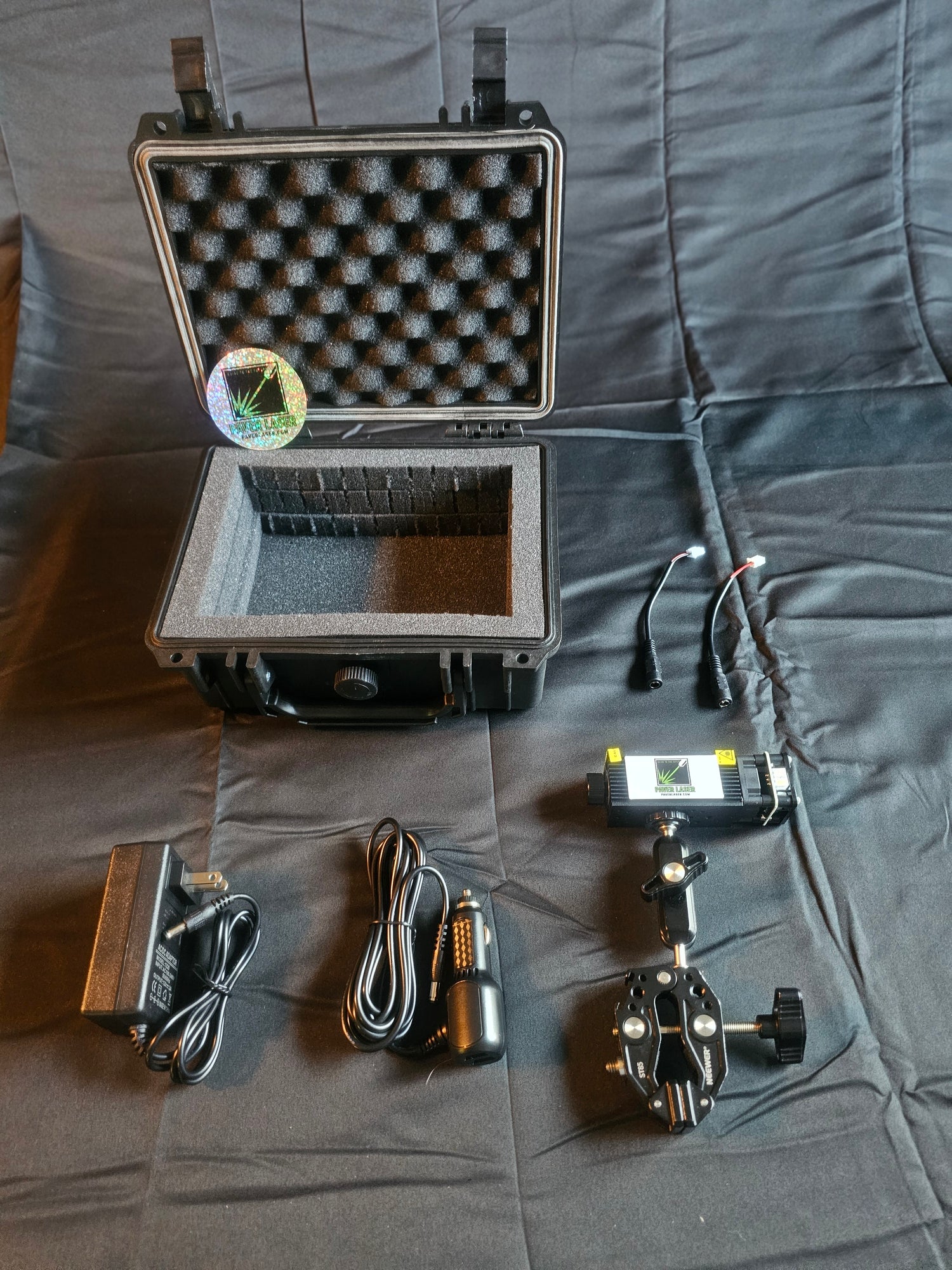 Paver Laser with clamp mount