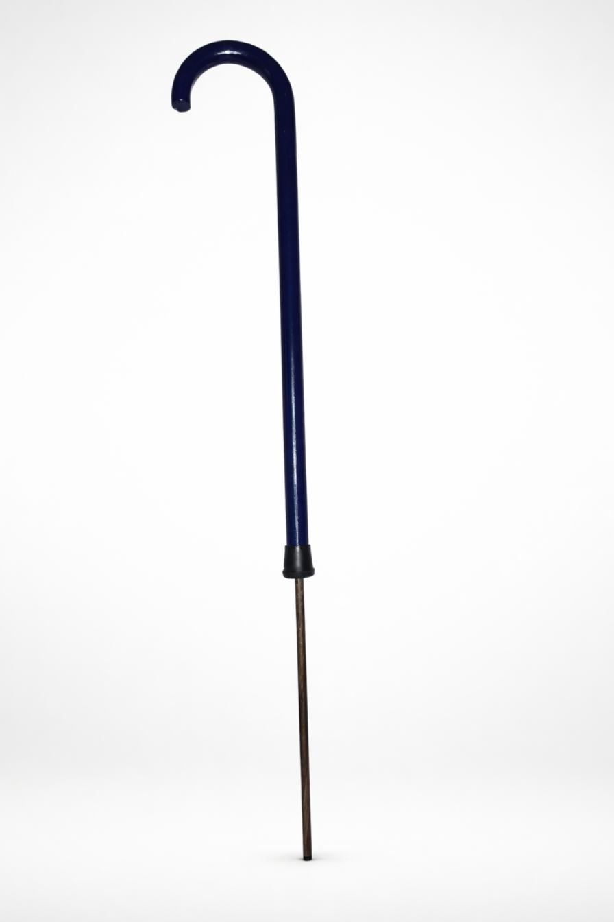 Navy Blue Cane Asphalt Poker