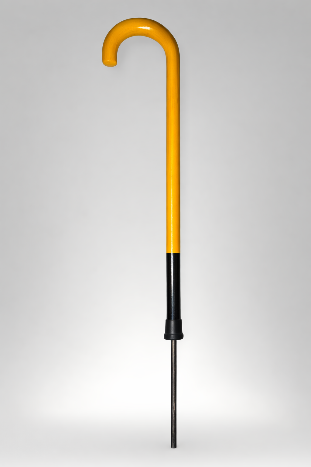 Yellow and Black Cane Asphalt Poker